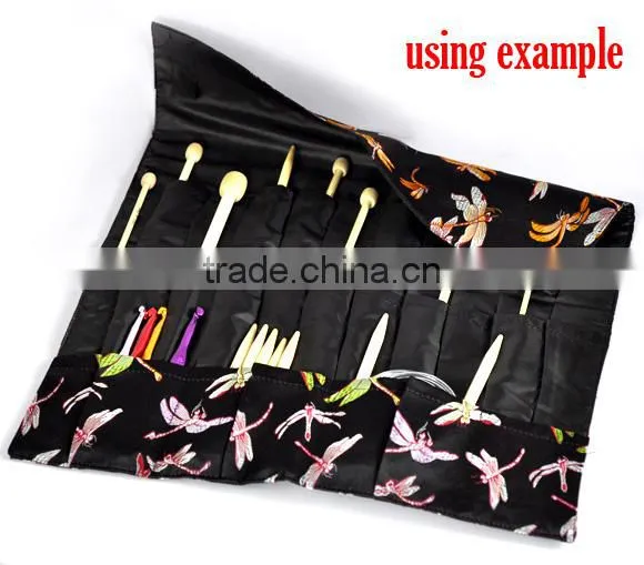 High Quality Dragonfly Pattern Knitting Needle Case photo-2