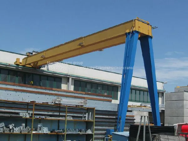 Hot Sell Semi Portal Gantry Crane With Electric Hoist photo-4