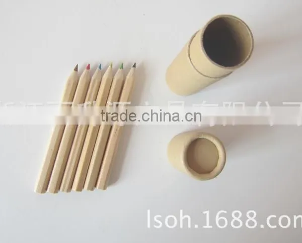 3.5''HB Black Wood Pencils Wih Diamond in Paper Tube photo-2