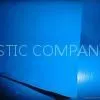 Blue Recycled Glossy TPU Tarpaulin Fire Proof and Waterproof Truck Cover and Side Curtain