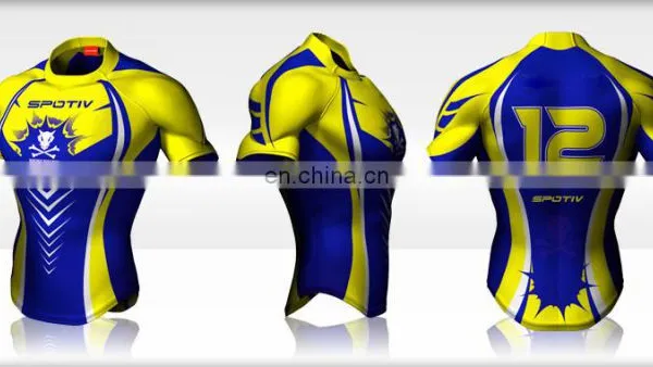 2017 High Quality Fashion Custom Rugby Jersey With Sublimation photo-4