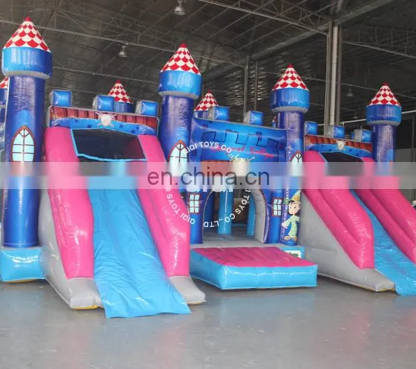 Hot Inflatable Slide House Bounce/Jumping Bouncy Castle With Double Lane Slide photo-2