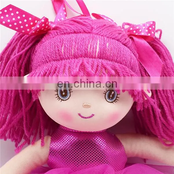 ASTM Test Custom Stuffed Plush Pink Pretty Girl Mermaid Doll 2017 Fashion New Rag Soft Doll Toy photo-6