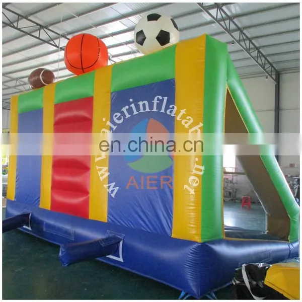 Cheap Price 3 in 1 Inflatable Soccer Sport Games for Sale photo-2