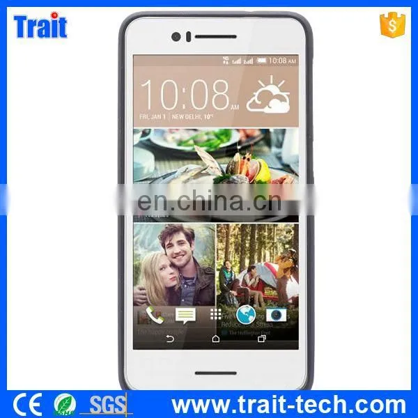 Silk Grain Leather Skin Colorful Painting Soft TPU Back Case for HTC Desire 728 photo-2