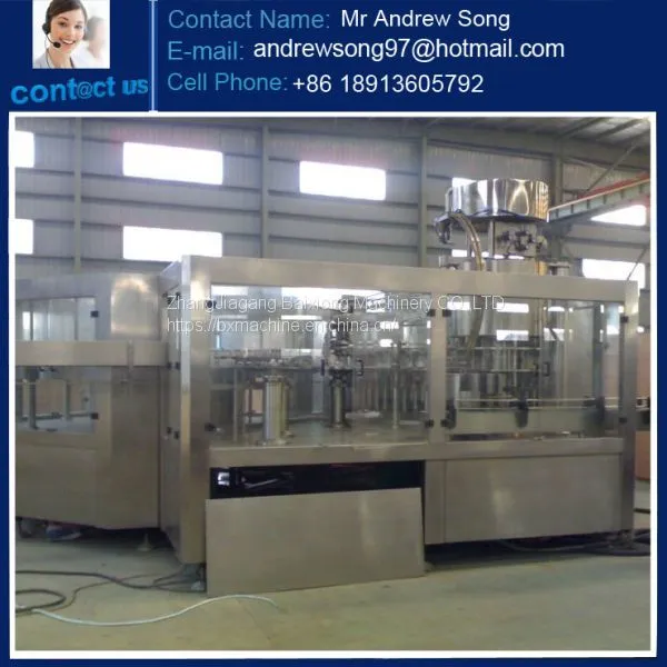 Full Automatic Mineral Water Filling Machine/bottled Filling Line Three in One Unit photo-3