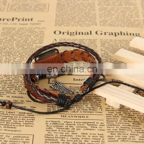 Ladies Women Fashion Stainless Steel Genuine Charm Lretro Genuine Leather Watch photo-3