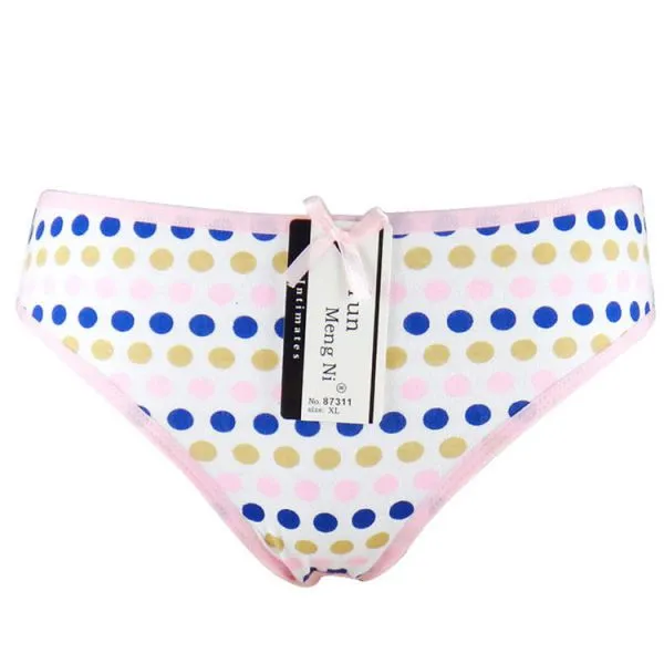 Yun Meng Ni Sexy Underwear Cute Printing Women's Panties Breathable Cotton Thongs For Women photo-4
