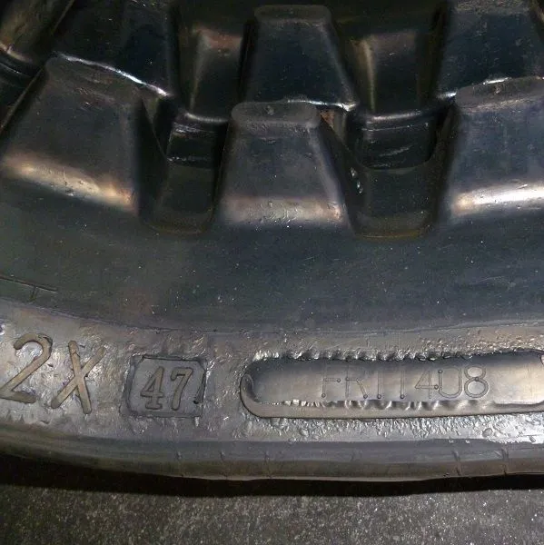 Rubber Tracks 230 x 72 x 47 for KOMATSU (PC07.7FR.1) / YANMAR (SV17CR) / IHI (12J) photo-3