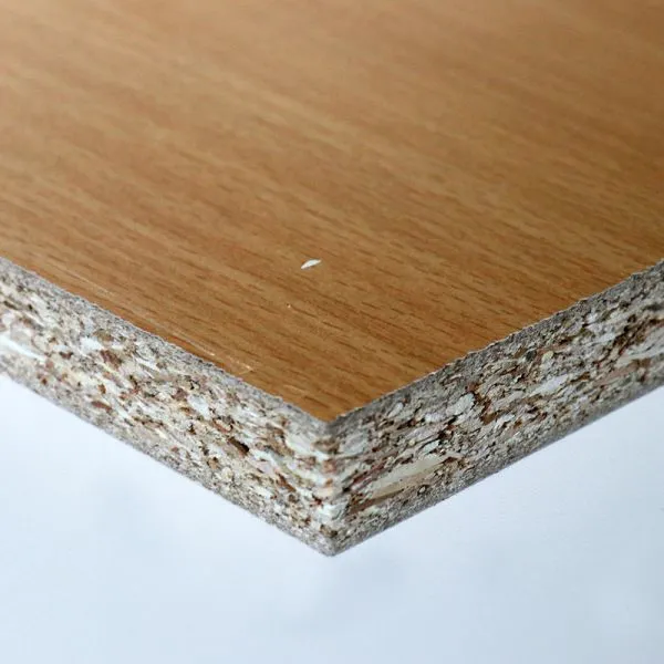 1830*2440*25mm E1 glue melamine particle board/ chipboard with PVC edge banding