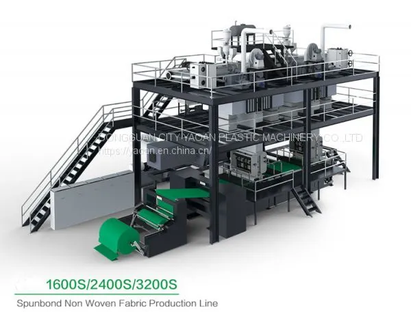 Single Beam PP Spunbond Machine for Nonwoven Fabric , Nonwoven Fabric Making Machinery