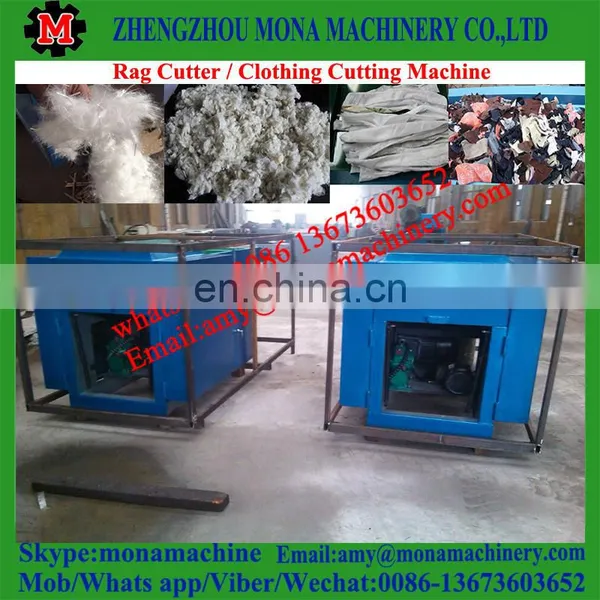 Safe and Easy Operation Rag Chopping Machine / Grass Fiber Chopping Machine / Staple Fiber Cutter With Good Working photo-6
