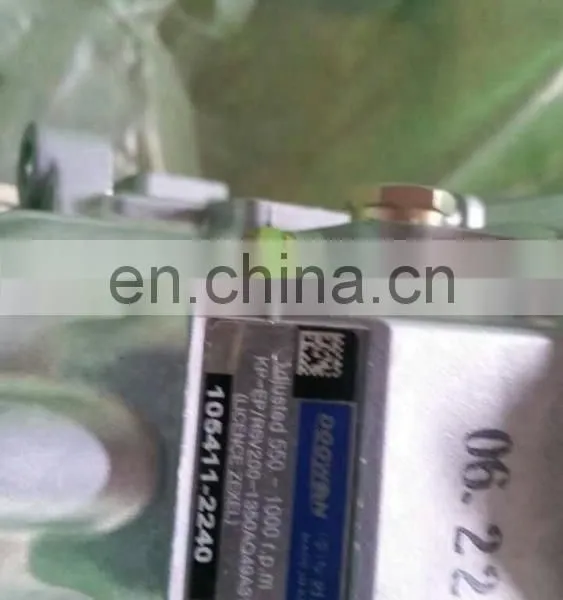 Daewoo Solar 255LC-V Excavator Engine Parts Injection Pump SL255LC-V Fuel Pump P/N 65.11101-7391 photo-4