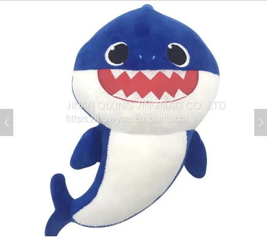 Luminous Easter Gift Cute Baby Shark Plush Toy Manufacture photo-2