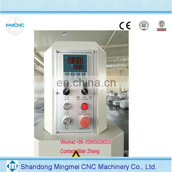 Three Head Window Making Machine for Welding Upvc Profile photo-5