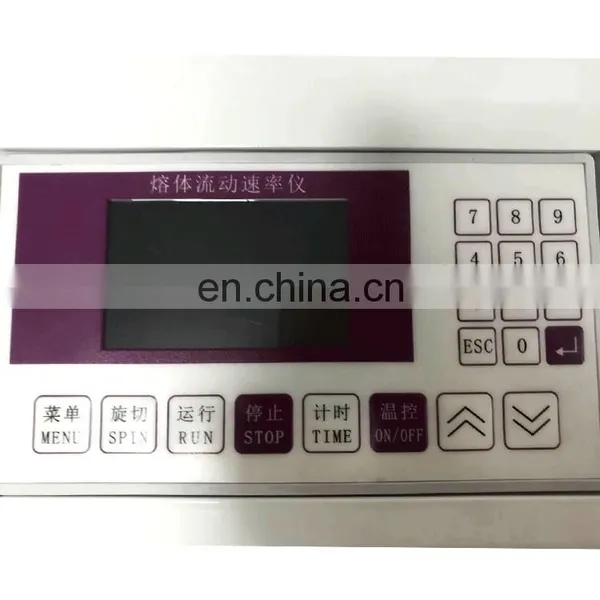 Thermoplastic Melt Indexer Thermoplastic Melt Flow Rate Meter the Special Lcd Melt Flow Indexer ( Mfi ) photo-3