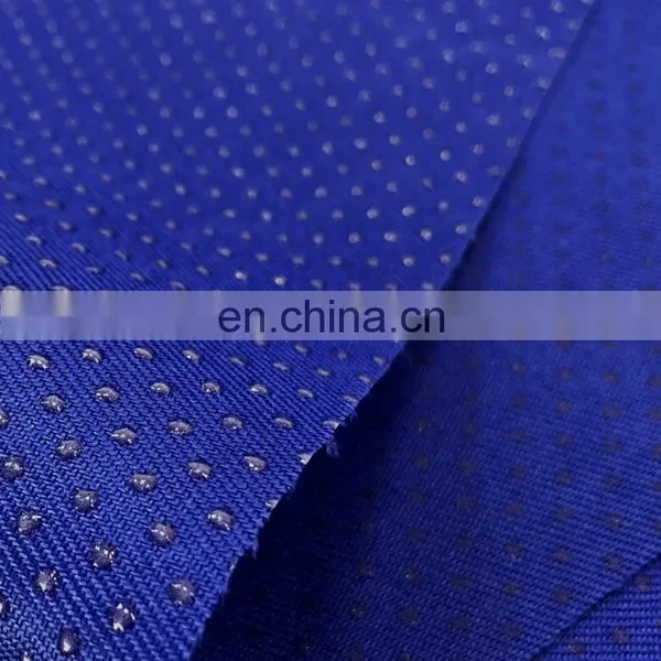 Anti-slip Function 100% Polyester Fabric Twill Gabardine Fabric Silicone Dots Fabric photo-4