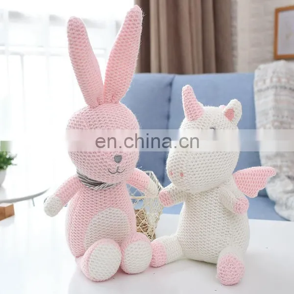 Student Kids Crocheted & Knitted Stuffed Animals Toys Bunny Elephant Dinosaur Patterns Valentine Day Gift Lover Gifts photo-2