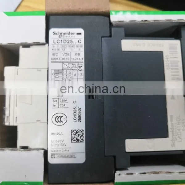 Schneider Contactor LC1D25BDC photo-2
