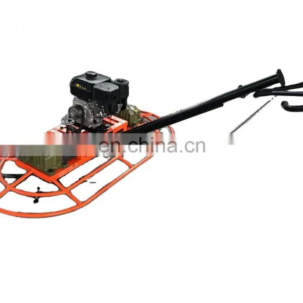 Concrete Walk Behind Ride-on Power Trowel Machine With Gasoline Engine photo-5