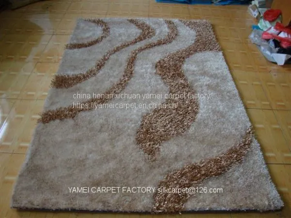 2023 Best Selling 5D Polyester Shaggy Carpet for Sitting Room and Bedroom photo-3