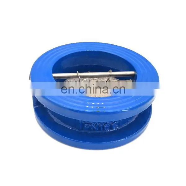 DN50 Small Ductile Cast Iron Wafer Type Single Disc Check Valve photo-5