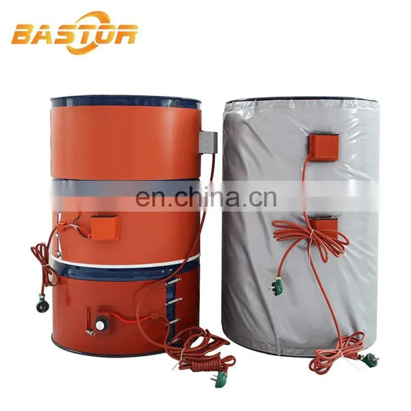220 v 55 Gallon Flexible Silicone Rubber Oil Drum Band Heating With Controller photo-7