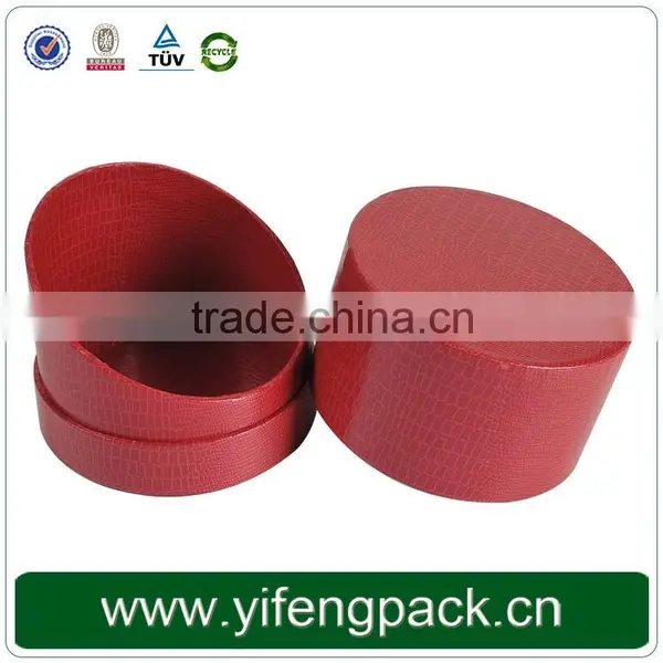 Custom Design Large Round Plain Cardboard Gift Boxes Wholesale Guangzhou Yifeng photo-2