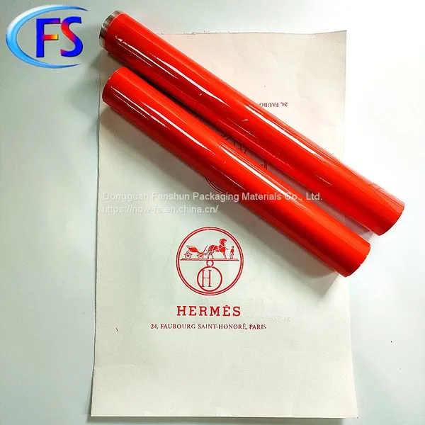 FANSHUN Orange Pigment Foil Paper Universal Hot Stamping Foil photo-3