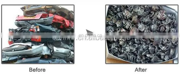 Best Quality Scrap Metal Shredders Machine for Double Shaft / Wood Shredder Machine Price photo-4
