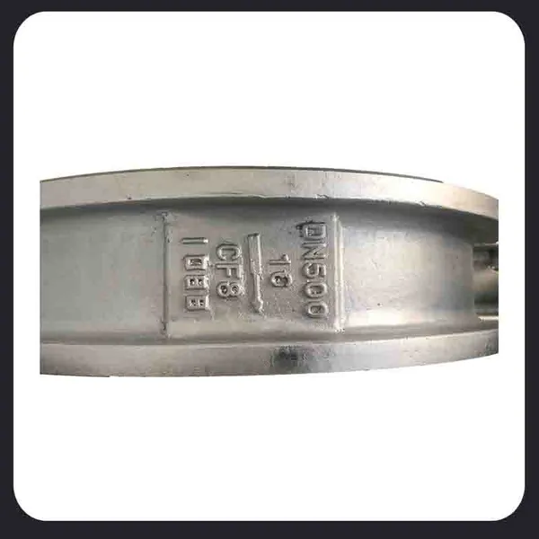 Hard Seal Electric Butterfly Valve Actuator DN500 Electric Flow Valve for Cement Plant photo-2