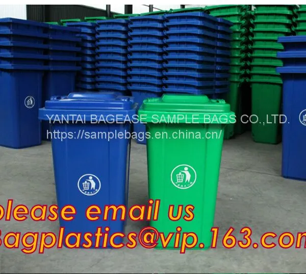 Trash Bin, Waste Bin/can, Garbage Can/bin With Swing Lid Dustbin For Room, EURO Style Outdoor Plastic Trash Bin/waste Bin photo-4