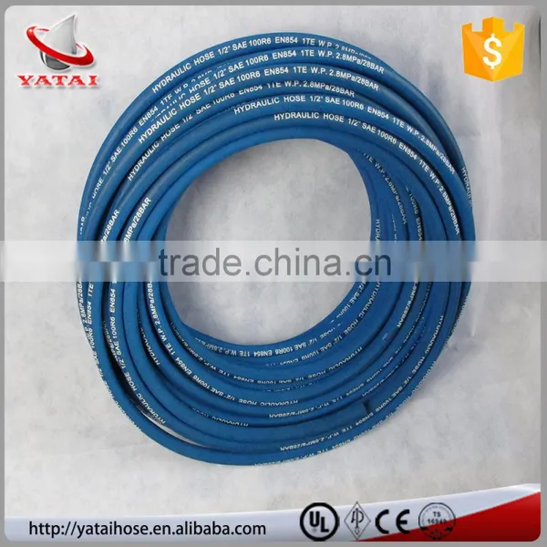 High Pressure Hose DIN/EN 854 1TE/2TE Oil Resistant Rubber Hose Hot Sale Hydraulic Hose Pipe Price List photo-2