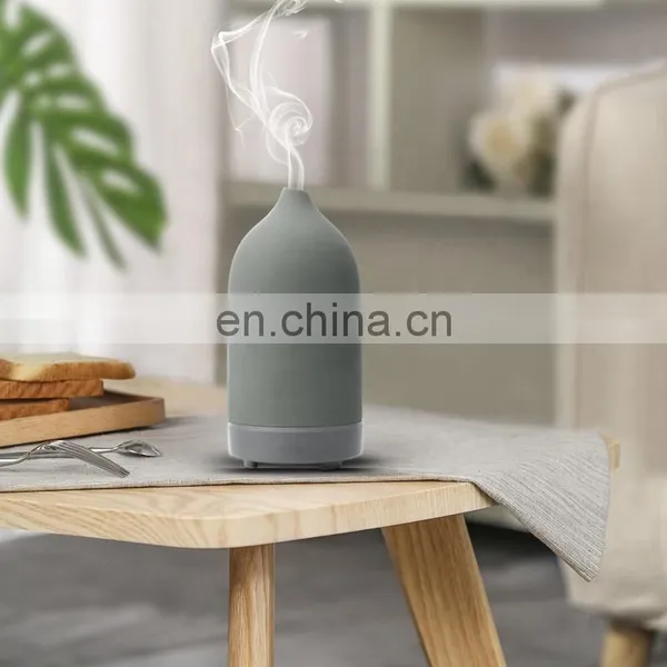 2021 Fragrance Air Mist Humidifier Essential Oil Diffuser Aromaterapia Diffuser Gear 5 Colors Ceramic Diffuser photo-3