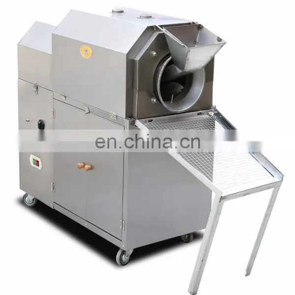Stainless Steel Multi-function Rotary Peanut Roasting Machine/Peanut Electric Roaster Machine for Sale photo-4