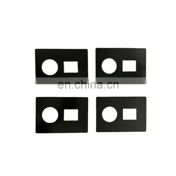 3-12mm Black White Decorative Color Silk Screen Printed Tempered Toughened Safety Glass photo-2