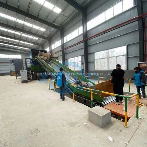 PVC Plastic Type Metal Scrap Wood Roots Shredder