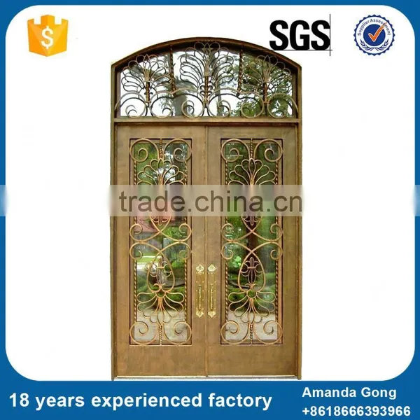 100% Leading Metal Front Doors For Homes With Glass photo-4