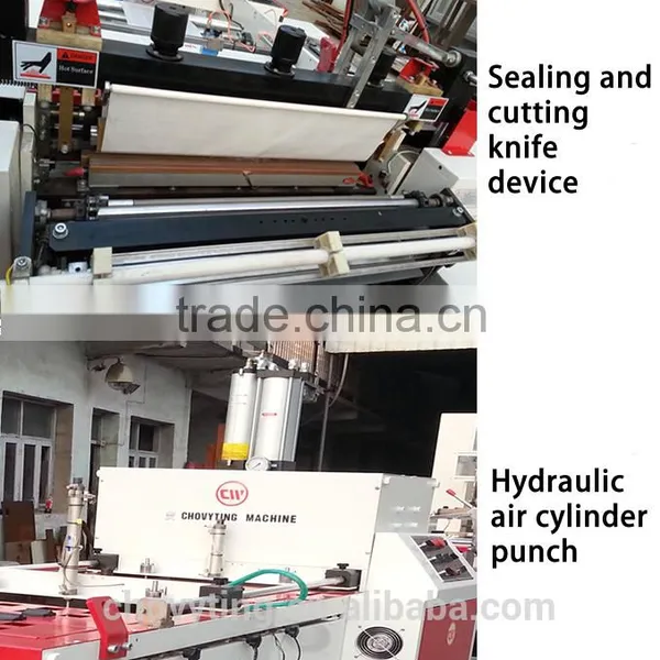 Automatic High Speed T-shirt Bag/grocery Bag Making Machine photo-4