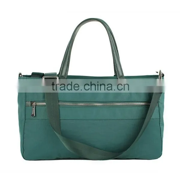 Women Cheap Fashion Printing Stripe Black Canvasbag Large Handbag photo-2