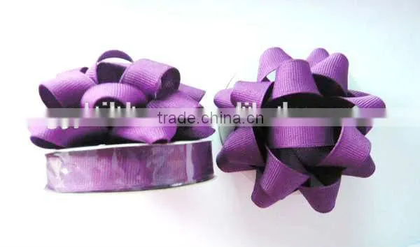 Giant Confetti Bow - Silver Color in 230m Dia With 25mm Wide Ribbon and 30loops, on Full Colors Printing Backing Board photo-6