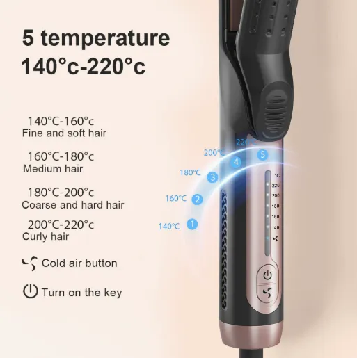 Cold Air Clamp/dual-use for Straight and Curly Hair/non Damaging Hair Curling Iron/straight Plate Clamp（Wechat:13510231336） photo-3
