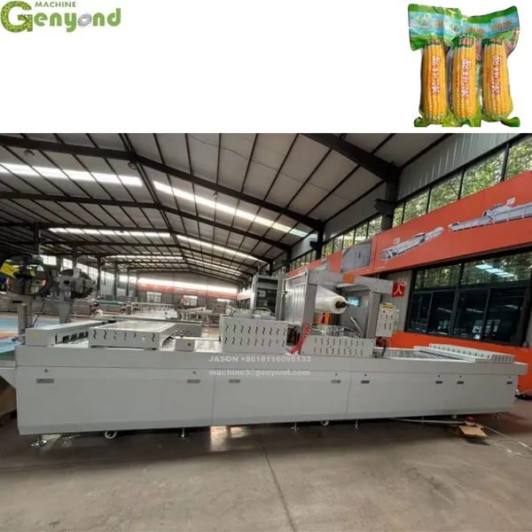 Quick-Freezing Production Line for High-Quality Fresh Corn With Vacuum Packed photo-3