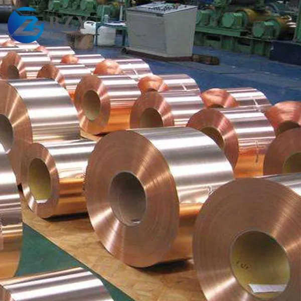 99.9% Pure Copper Coil C11000 Copper Strip for Water Heater photo-4