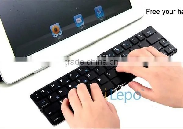 Best Selling Products 2014 Super Thin Foldable Wireless Bluetooth Keyboard photo-4