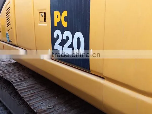 Used Crawler Excavator Komat PC220-7 Japanese Excavator in Shanghai photo-3