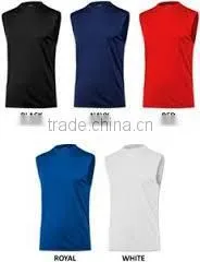 100% Polyester Men's Sleeveless T-Shirt photo-2