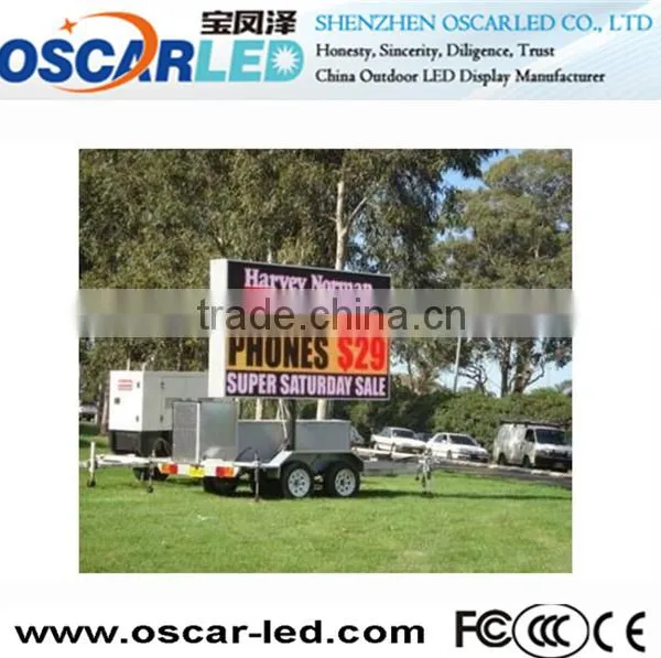 Waterproof and Shockproof Play Full Xxx Video Outdoor Advertising Mobile Led Display/truck Mobile Advertising Led Display photo-3