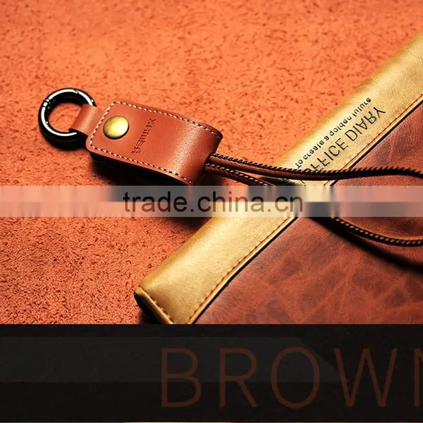 Remax RC-034i Genuine Leather Key Ring USB Cable for IPhone 6 6s Plus SE Cord Special Strap Design 32cm Cable For IOS TB-0389 photo-4