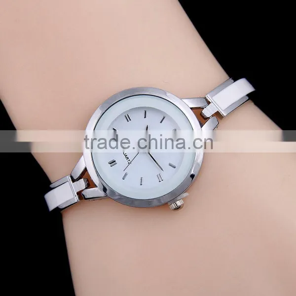 JW J W Fashion Quartz Dress Rhinestone Watch Watches Women Watches Lady Bracelet Dress Wristwatches With Ceramic Fine Steel Gold photo-2
